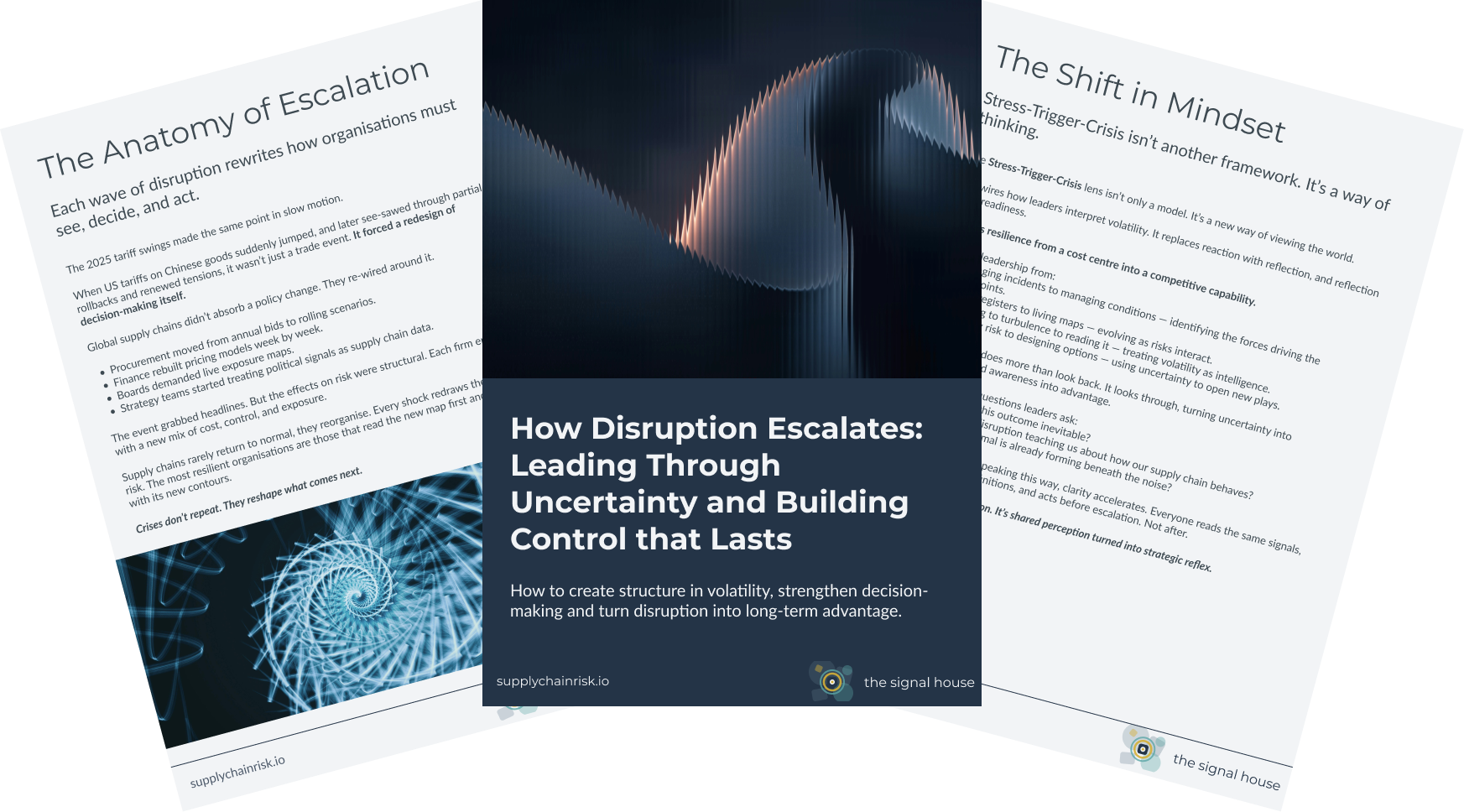 Guide to the Stress–Trigger–Crisis Lens